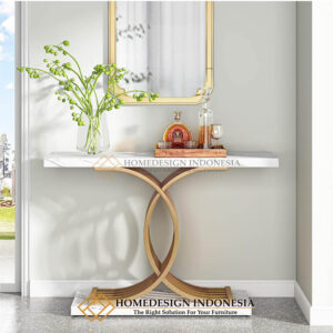 Meja Konsol Minimalis Mewah Jepara Industrial FM-104