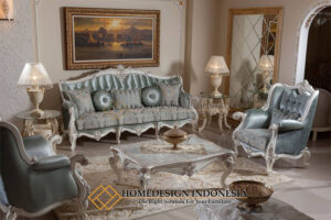 Set Sofa Tamu Jepara Mewah Terbaru Luxury Klasik Infinity FM-172