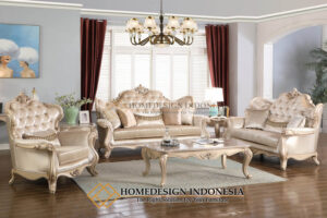 Set Sofa Tamu Mewah Jepara Terbaru Antique Klasik Flamboyan FM-175
