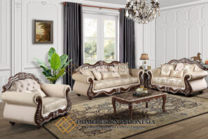 Sofa Tamu Jati Jepara Mewah Elegant Luxury Best Seller FM-176