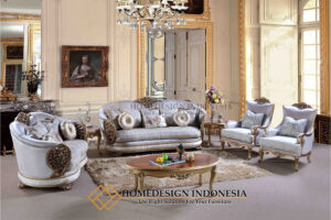 Sofa Tamu Mewah Jepara Klasik Terbaru Royal Style Elegant FM-173