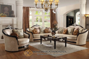Sofa Tamu Mewah Jepara Living Room Set FM-121