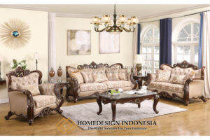 Sofa Tamu Jepara Mewah Luxury Golden Carving Elegant FM-188
