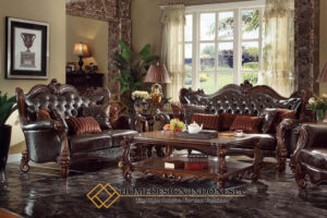 Sofa Tamu Mewah Jepara Terbaru Luxury Best Seller FM-214