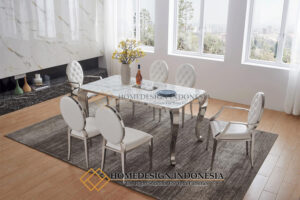 Meja Makan Minimalis Stainless High Quality FM-242