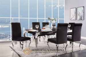 Rekomendasi Meja Makan Minimalis Stainless Best Seller FM-244
