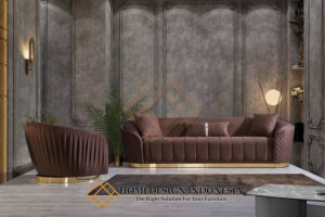 Model Sofa Minimalis Mewah Modern Elegant List Stainless FM-295
