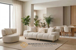 Sofa Ruang Tamu Minimalis Modern Design Softly Royal Foam FM-289