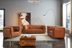 Sofa Tamu Minimalis Chesterfield Design High Quality FM-297