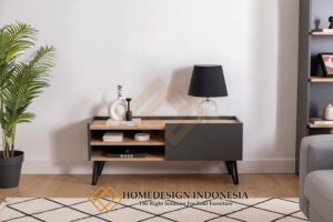 Bufet TV Jepara Minimalis Vintage Scandinavian Cantik FM-316