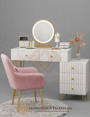 Harga Meja Rias Minimalis Jepara Desain Cantik Kekinian FM-308