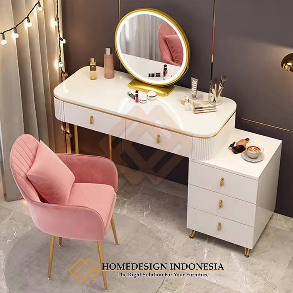 Meja Rias Minimalis Lampu LED Modern Style Best Seller FM-307.2