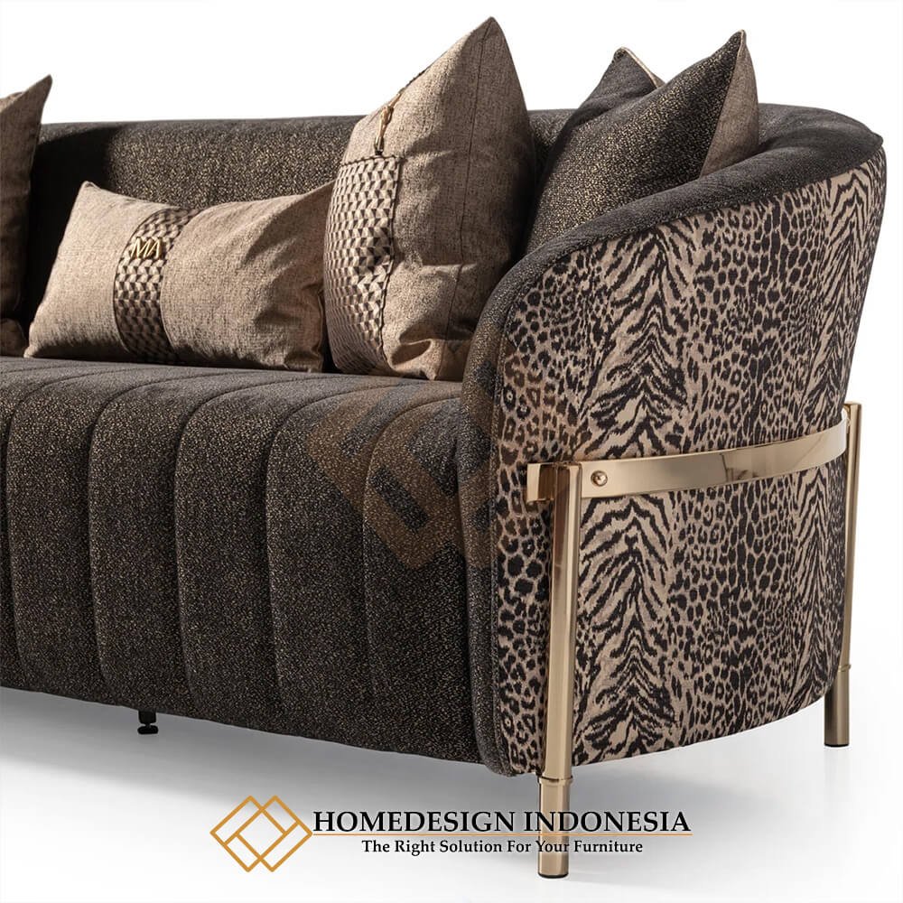 Sofa Minimalis Modern Elegant Jaguar Fabric Style FM-322.1
