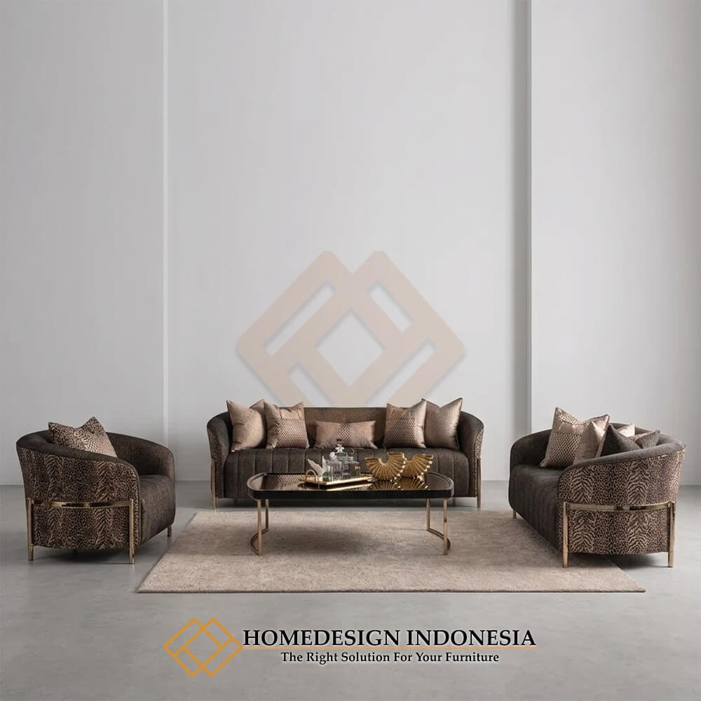 Sofa Minimalis Modern Elegant Jaguar Fabric Style FM-322