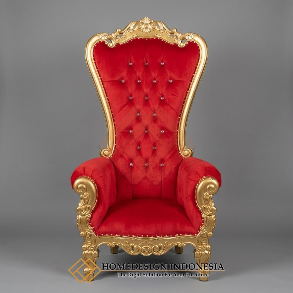 Kursi Sofa Mewah Desain Queen Chair Luxury Premium FM-332
