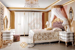 Lemari Pakaian Mewah Klasik Grand Palace Solid Duco FM-345