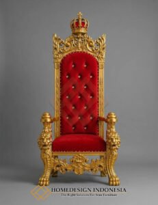 Luxury King Throne Chair Desain Kursi Sofa Premium FM 333