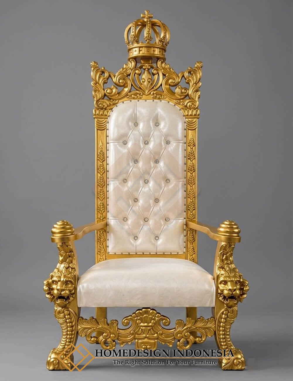 Luxury King Throne Chair Desain Kursi Sofa Premium FM-333.1