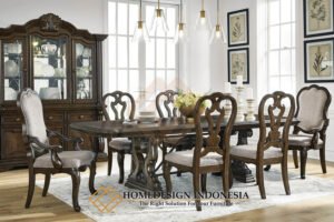 Meja Makan Minimalis Klasik French Old Design FM-340