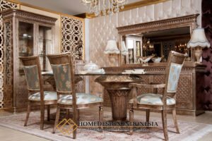 Model Meja Makan Mewah Classic Luxurious Style FM-326