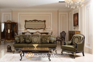 Set Sofa Mewah Terbaru Furniture Jepara Classic Carving FM 352
