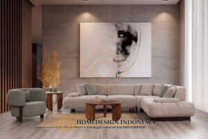 Sofa Tamu Sudut Minimalis Busa Royal Foam Desain Cantik FM-365