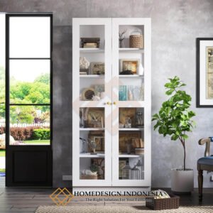 Display Cabinet Minimalis Model Lemari Hias Kaca Terbaru FM-383