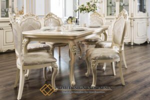 Meja Makan Mewah Ukiran Jepara Classic Luxury Style FM-377