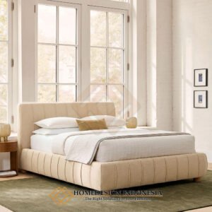 Model Tempat Tidur Minimalis Modern Full Jok Furniture Jepara FM-374