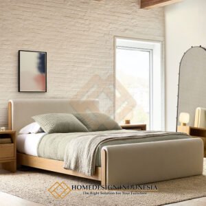 Tempat Tidur Minimalis Jati Modern Simple Style FM-373